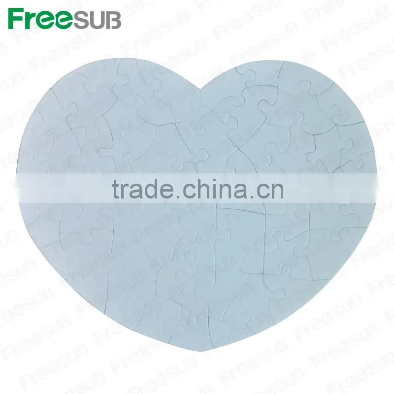 Wholesale 26pcs custom blank sublimation puzzle made in China