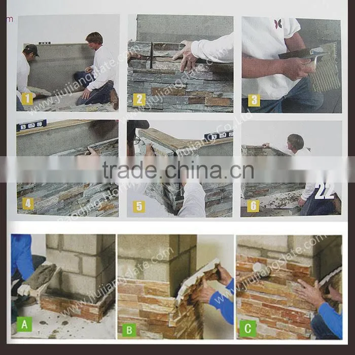 natural mushroom stacker stone panels