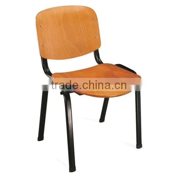 Student Chair Plywood Metal Frame Chair