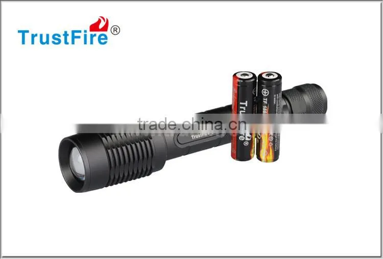 Hot new products for 2015 TrustFire TR-Z5 1600 Lumens 5 modes Cree XM-L T6 LED high power zoom focus cree led flashlight