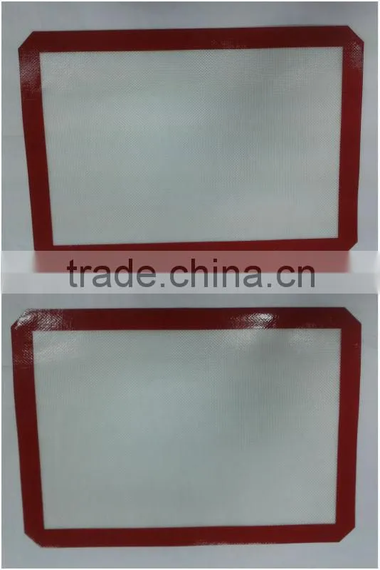 40*30cm sililicone pat non-stick silicone fiberglass baking mat non-stick silicon baking mat