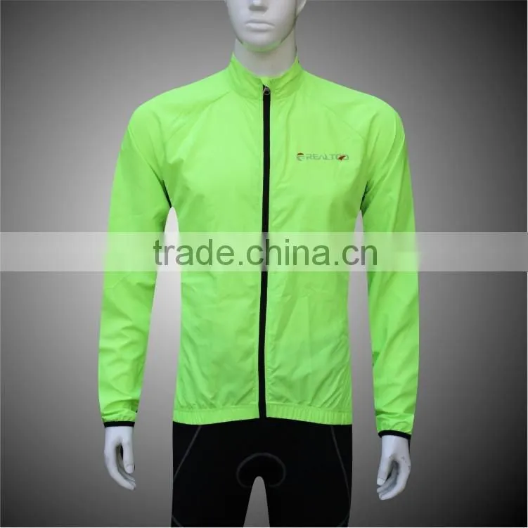 2015 New Cycling Windproof Jackets Bicycle Jersey Wear for OEM