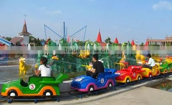Funfair park amusement park water amphibious chariots island amusement ride for sale