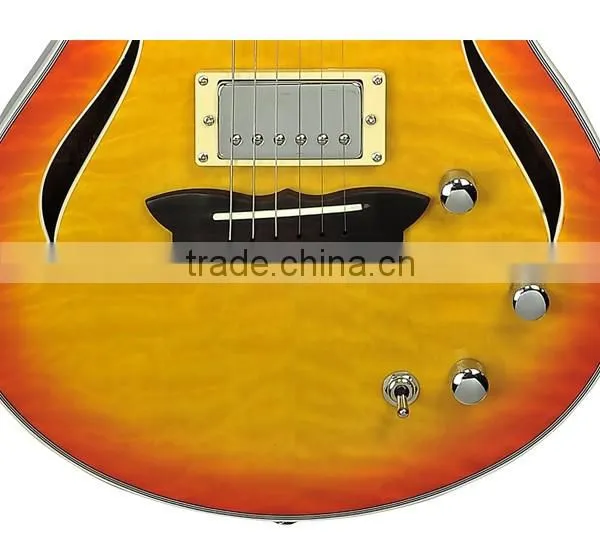 Factory production Mahogany jazz guitar best price