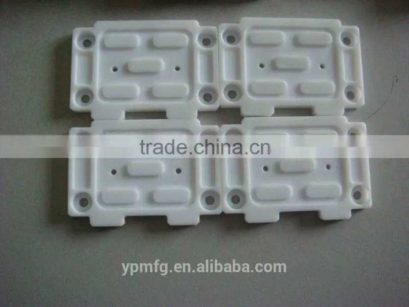 High quality plastic blocks cnc machining service plastic shell/ cover parts cnc custom fabrication