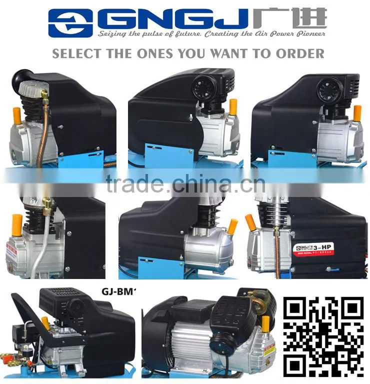 1HP Rich experience chinese factory portable directly driven piston air compressor