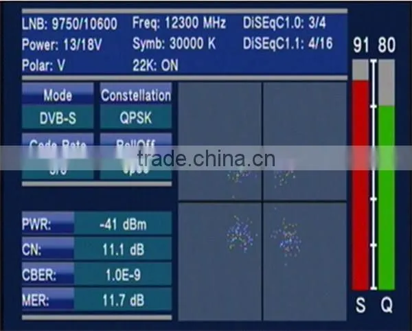 SATLINK WS-6979 HD MPEG4 real time spectrum satellite finder meter ws6979