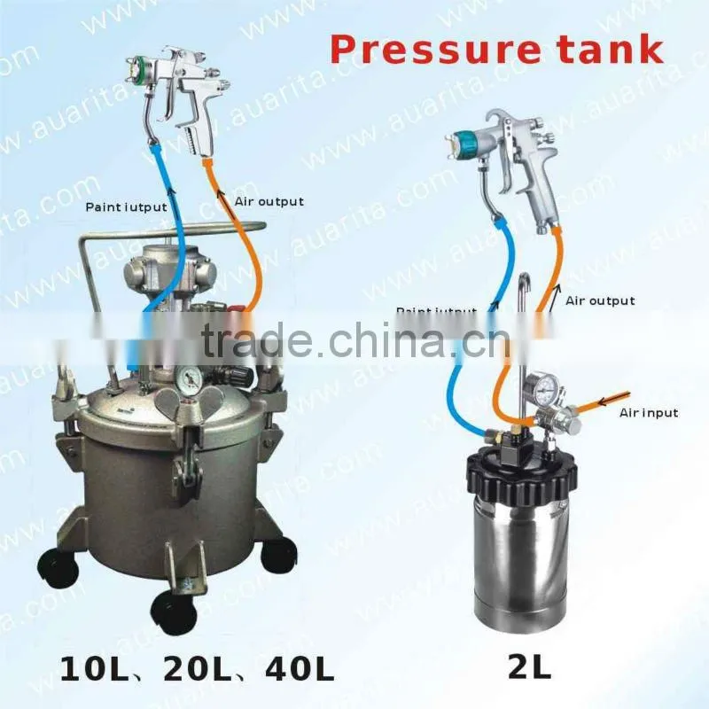 Pressure feed spray gun W-200PT