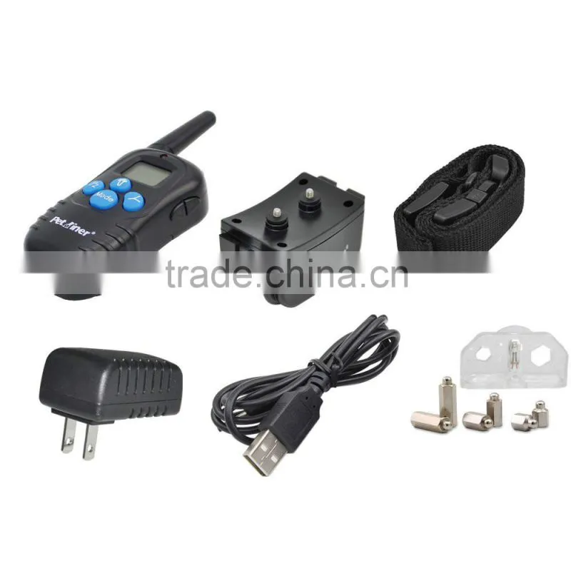 Petrainer with Beep / Vibration / Shock Electric PET998DBB 330 Yards Remote Dog Training E-collar