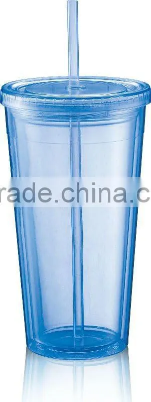 Milk Tea Cup with Straw