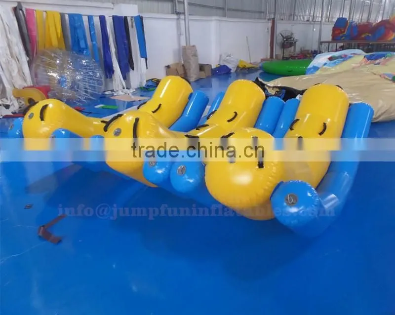Inflatable Air Mat/Inflatable floating platform aqua playground inflatable cross floating mattress
