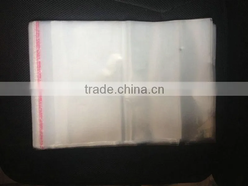 2015 customized clear high quality pe plastic gift bag