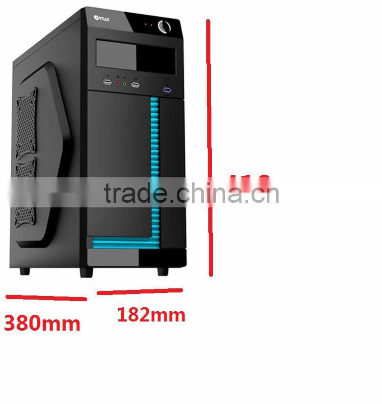 New high feet 0.4mm SPCC full tower computer case