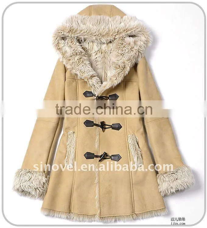 100% polyester knitted suede fabric for winter coat