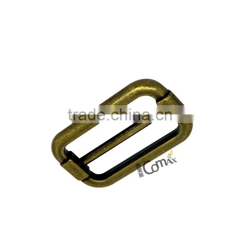 Antique Brass Tri-glide Metal Buckle For Bags