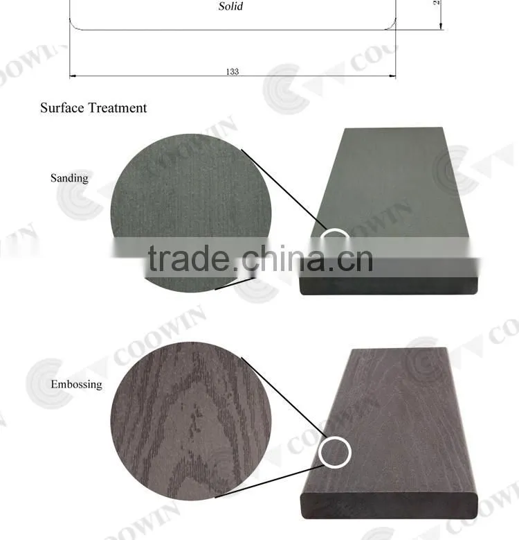 Brown color solid parquet flooring