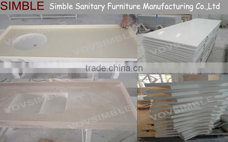 SIMBLE whole sale and professional artificial marble sheet