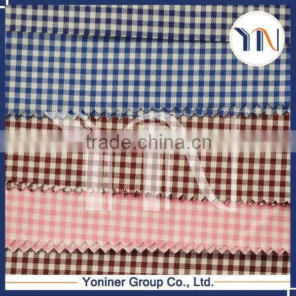 blue minimatt check checks curtain checks yarn blackout fabric for hotel