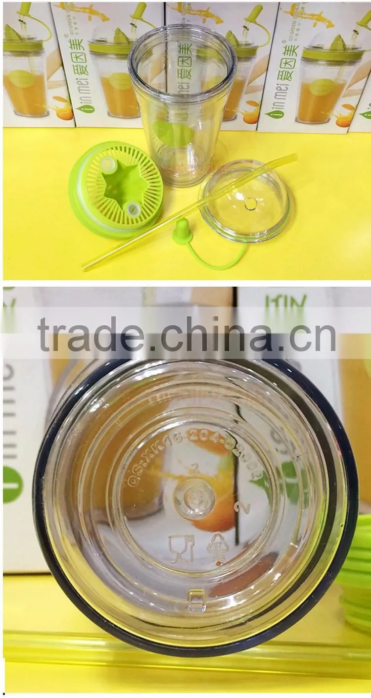 plastic drinking sports reusable water bottle with strap for kids