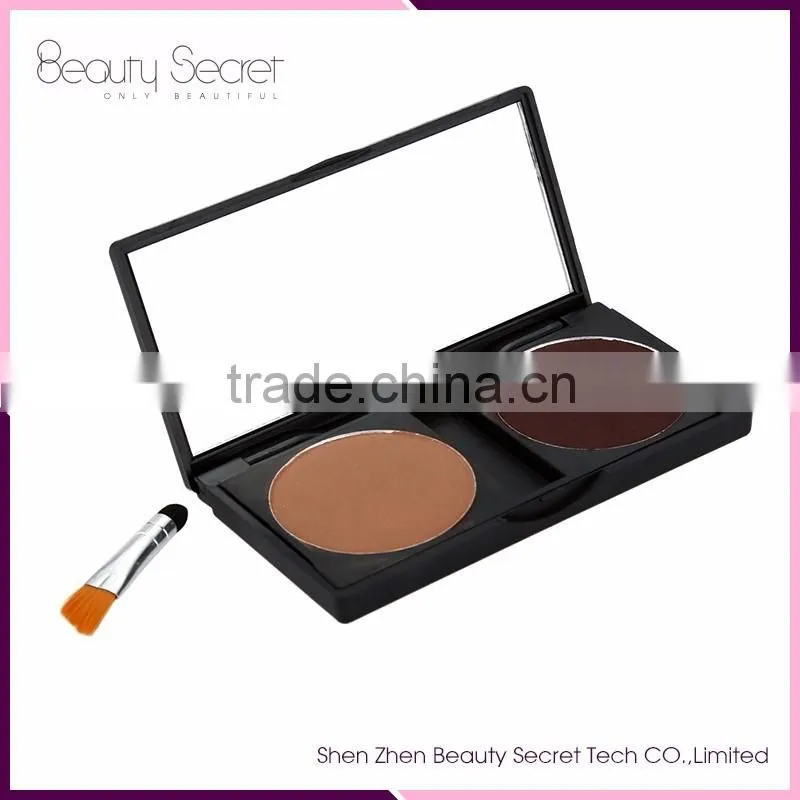 Private label 2 color Eyebrow Powder Palette