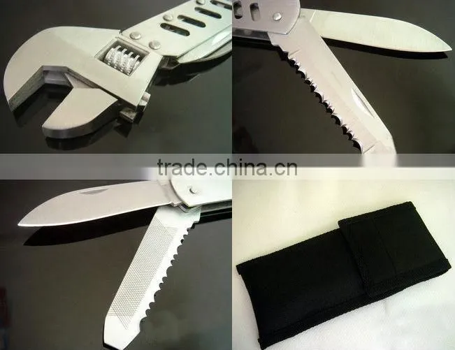 multi tool with sdjustable wrench set