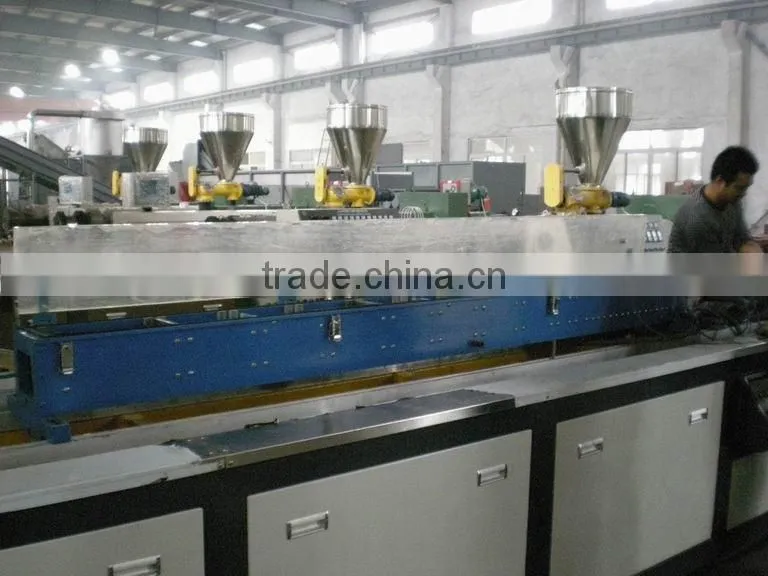pvc small profile extrusion line