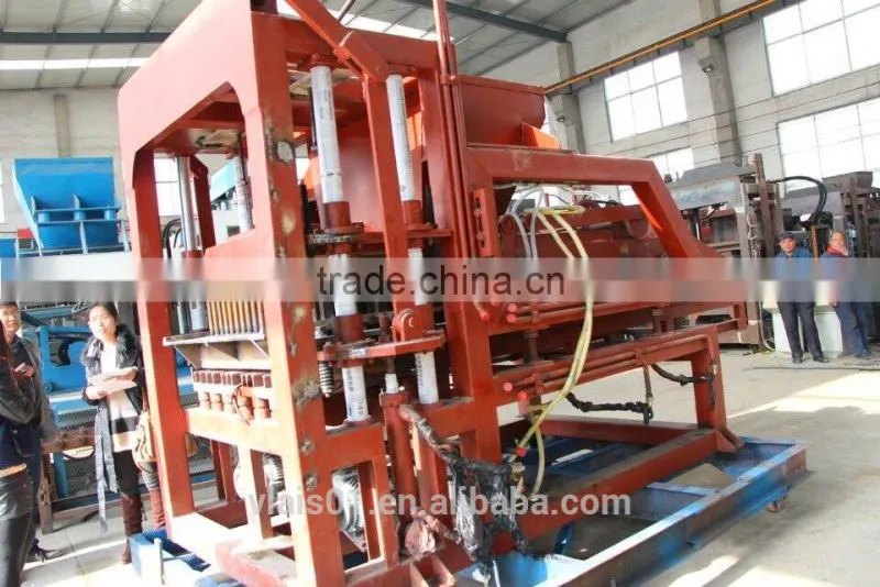 Soil cement block making machine,cement brick making machine