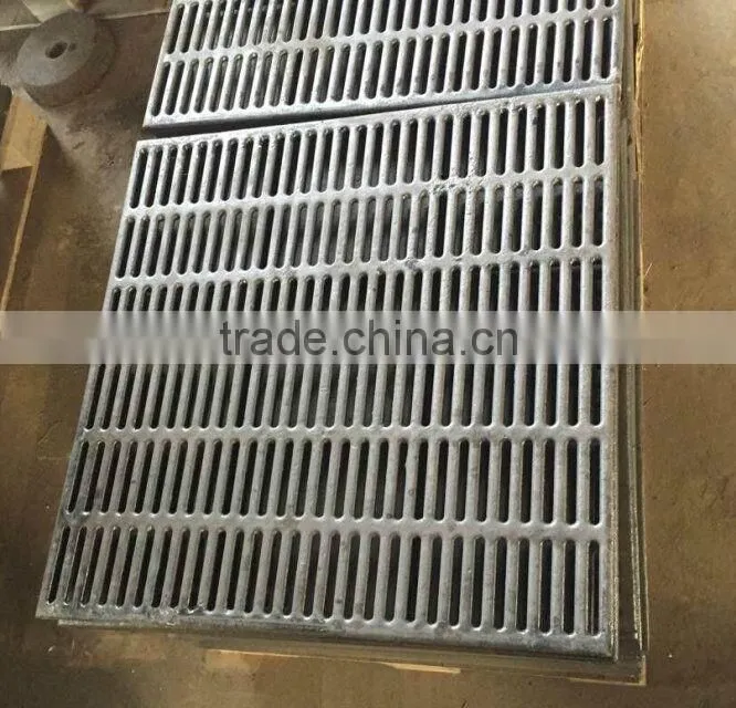 poultry equipment casting iron floor
