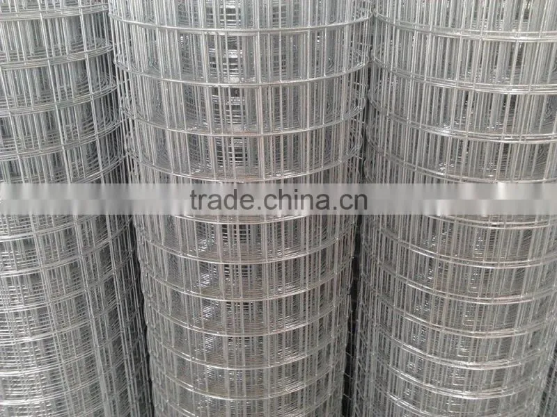 Galvanized welded wire mesh panel