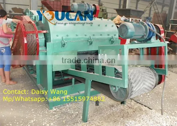 Nail removing functional wood pallet crusher machine/wood pallet crusher machine/board crusher