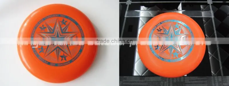 five star orange professional frisbee,plastic frisbee,ultimate frisbee
