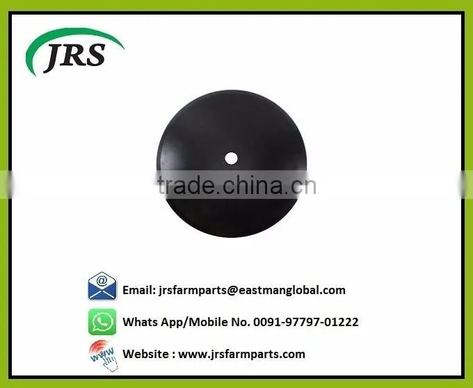Disc harrow discs for soil tillage equipment, 65Mn steel