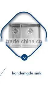 Advanced Germany machines stainless steel sink, handmade sink