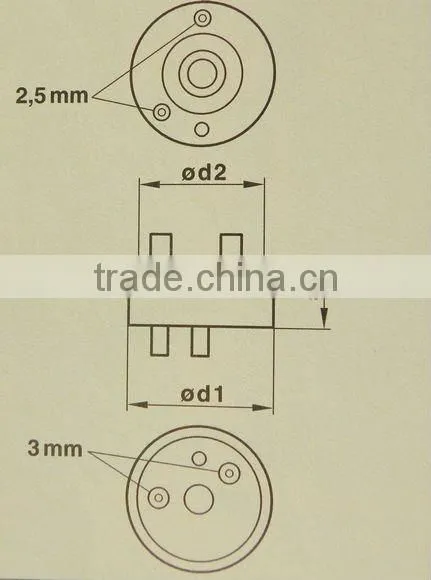 2 430 136 202 Bosch fuel injector spacer engine spacer