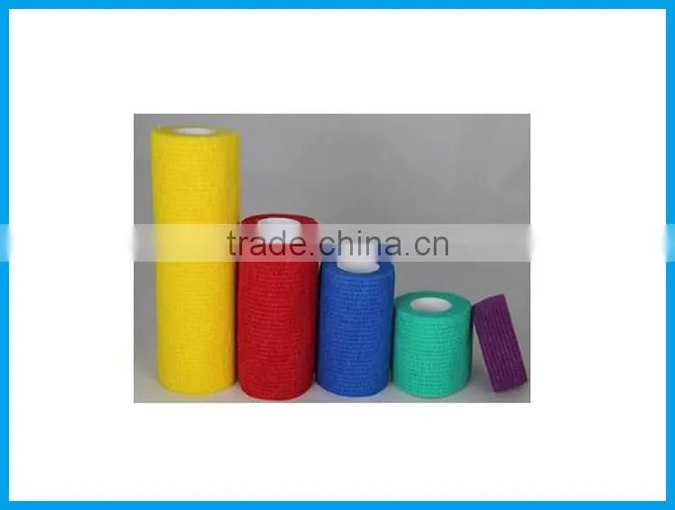 Medical suit for patient colored elastic bandage