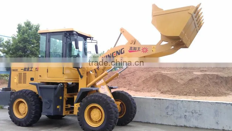 2T wheel loader (2000kg+1.1m3+Cummins engine/Euro III engine)