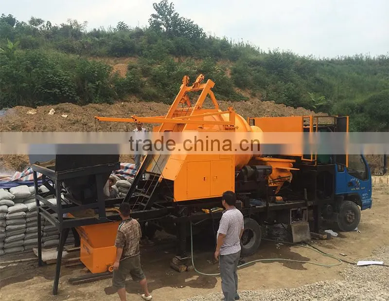 JBT30 P1 durable pump concrete mixer portable