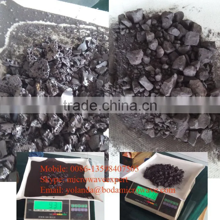 Advanced industrial microwave silicon carbide powder/slurry dryer
