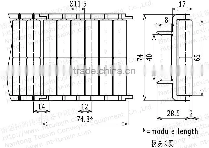 S12 Sideflexing Roller Side Guide