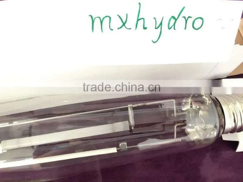 Hydroponics Double Arc Grow Bulb / 1000W MH HPS Grow Tube Lamp