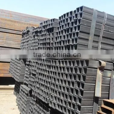 2017 Acero al carbono ERW Tubo cuadrado MS Negro,Tubo rectangular,ASTM-A500 Gr. B