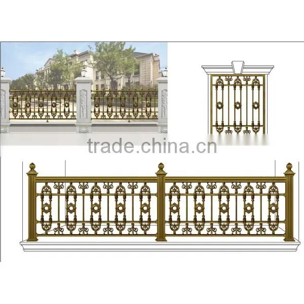 Courtyard Laser Cut Aluminum Garden Gate