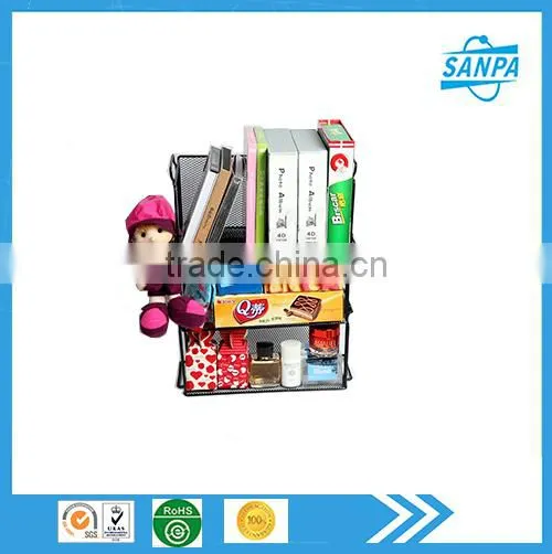 High quality metal mesh CD racks for office