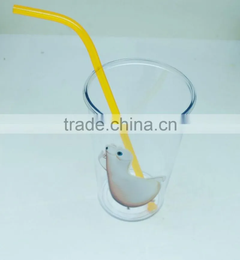hot sale clear glass food grade custom glass mugs with color changing