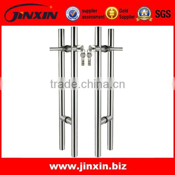 JINXIN Stainless steel double sided door pull handle_handle knob