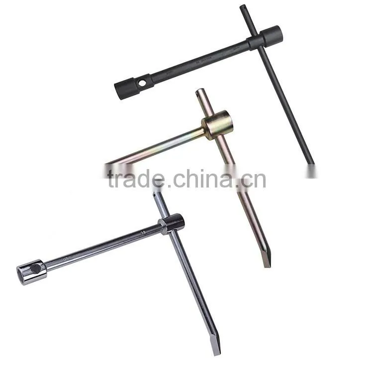 Universal heavy duty truck tyre cross wrench truck tyre replace wrench