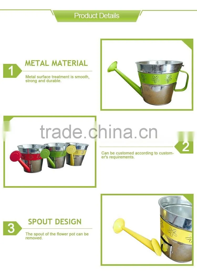 High Quality Customized color metal ice bucket