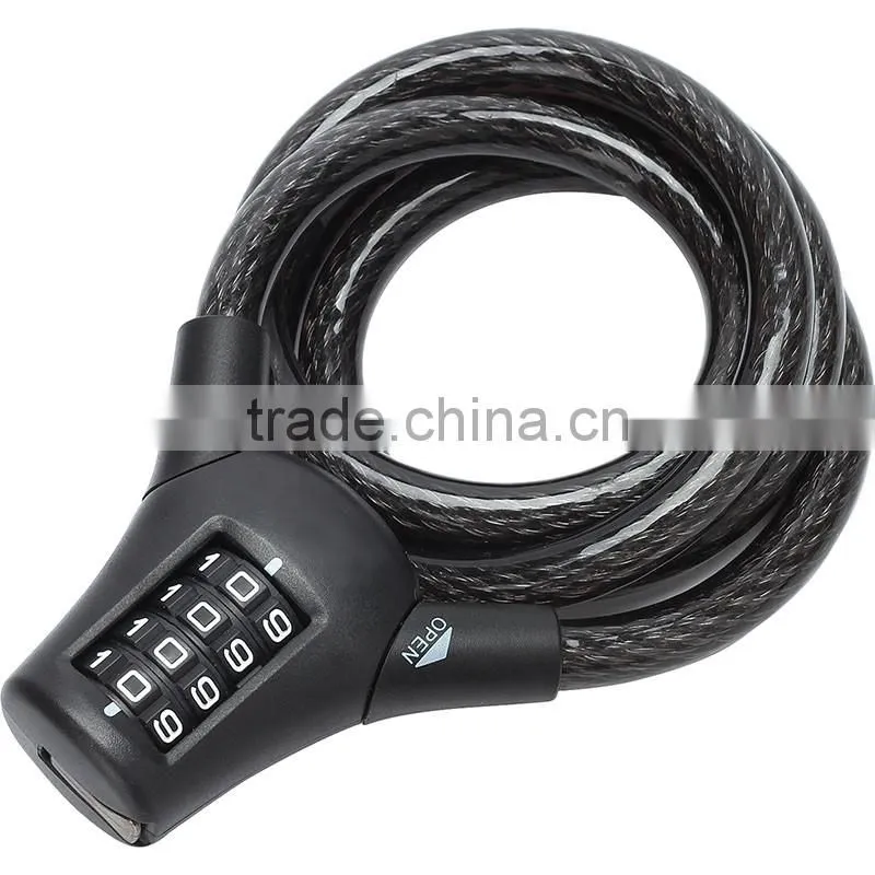 2016 wholesale hot selling bicycle cable lock
