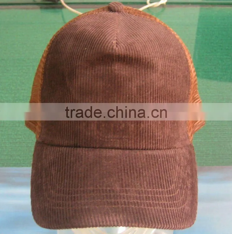 cotton flat brim 5 panel cap