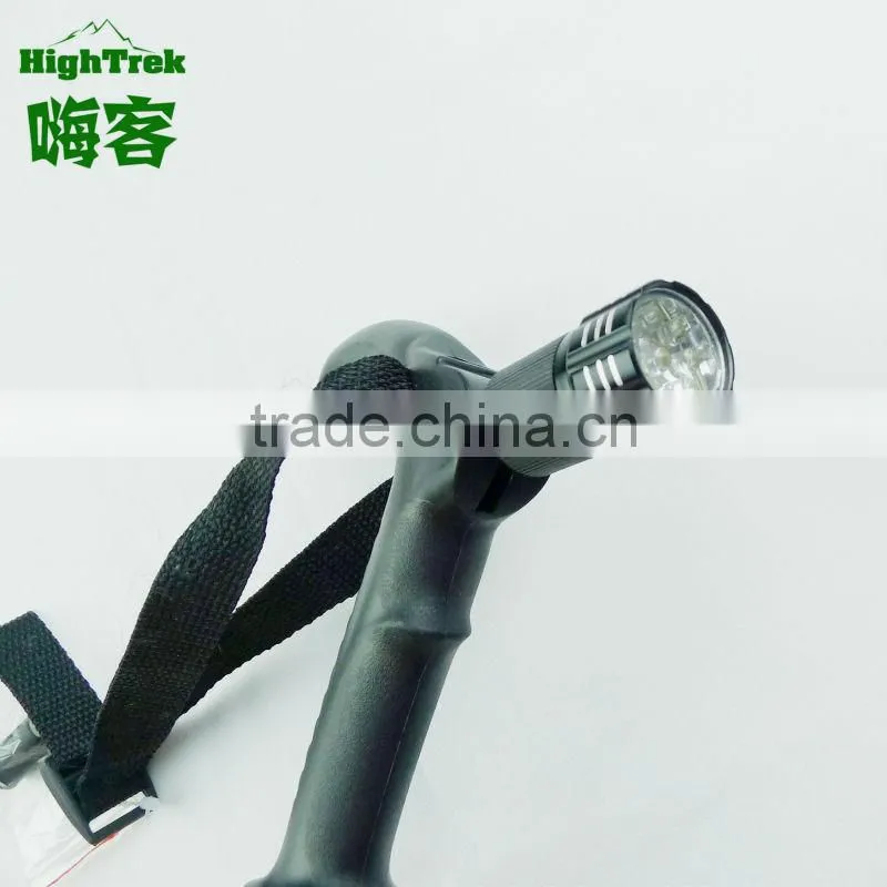 Led Flashlight walking stick for old